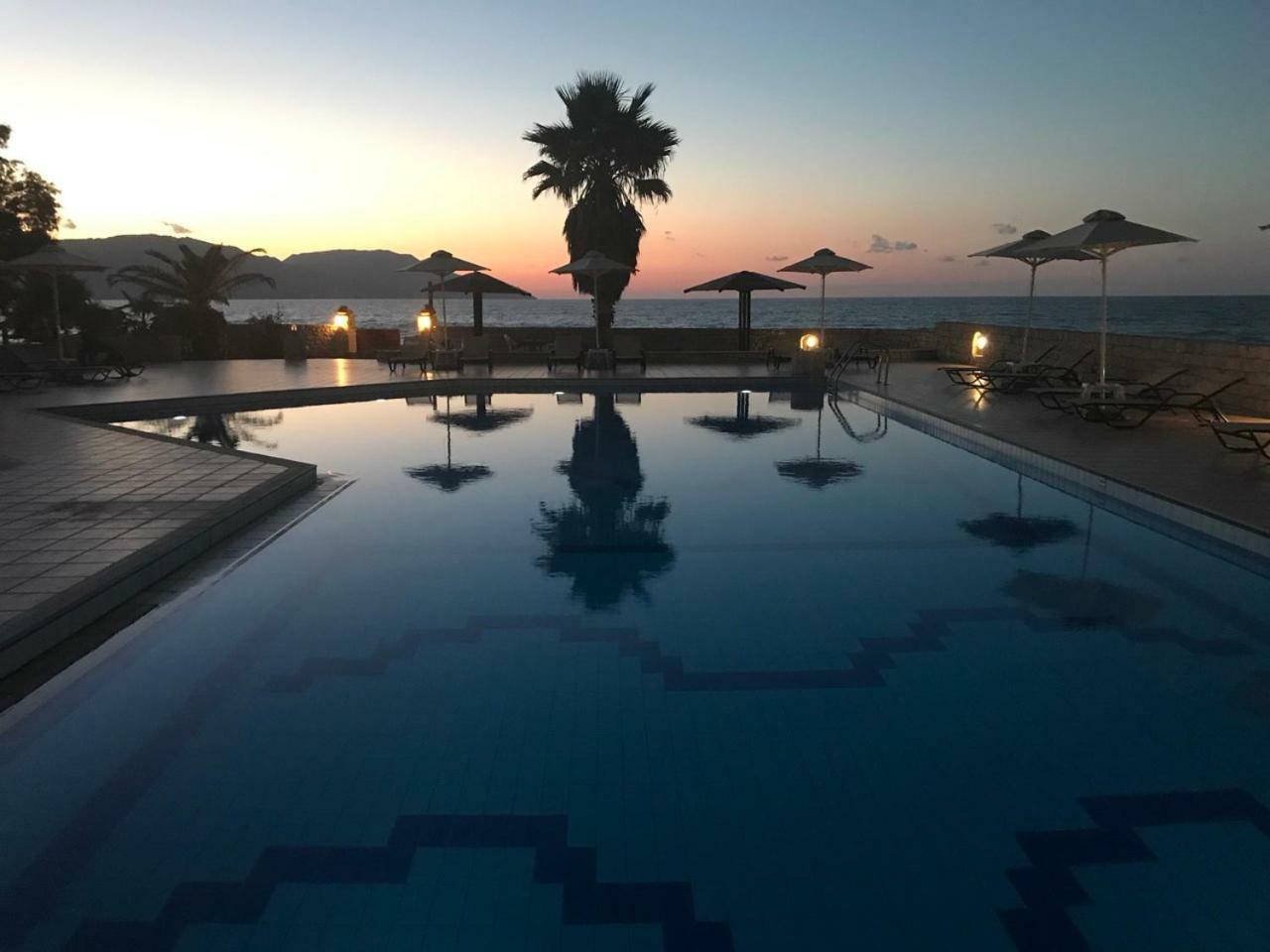 Отель Aquamar Beach Kournas Экстерьер фото