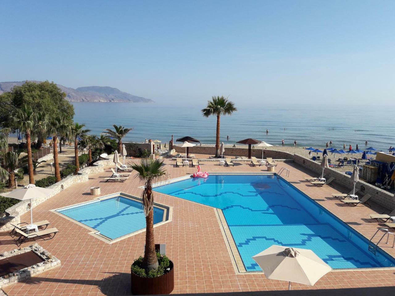 Отель Aquamar Beach Kournas Экстерьер фото